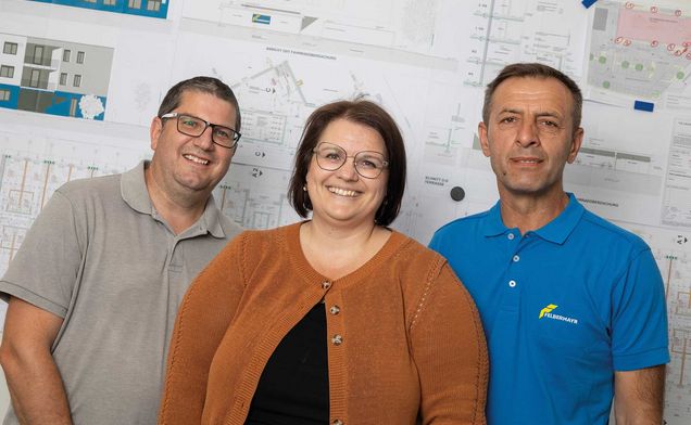 Slide Das Team der Lehrlingswerkstatt