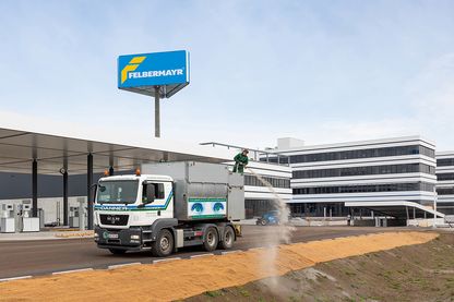 Danner Landschaftsbau, Aufspritzbegrünung, Oberthan, Firmenzentrale