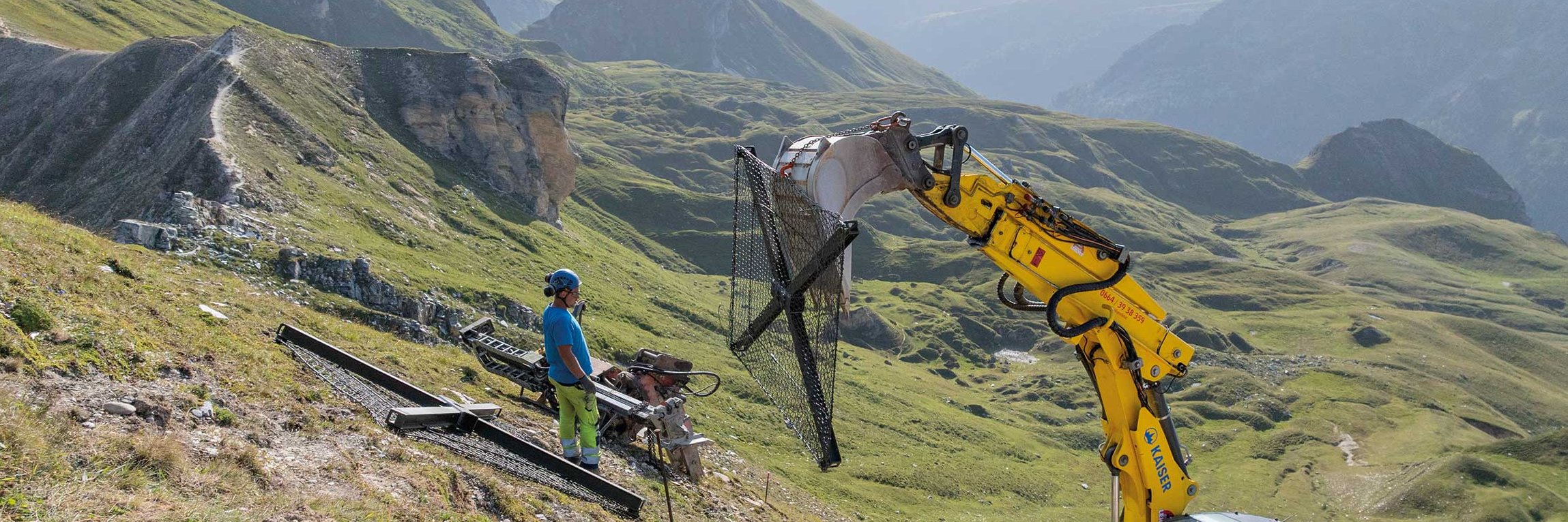 Spezialtiefbau im Einsatz am Großglockner Slider