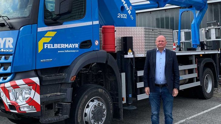 © Felbermayr Dieter Reuberger, Abteilungsleiter der Felbermayr-Bühnenabteilung in Lanzendorf.