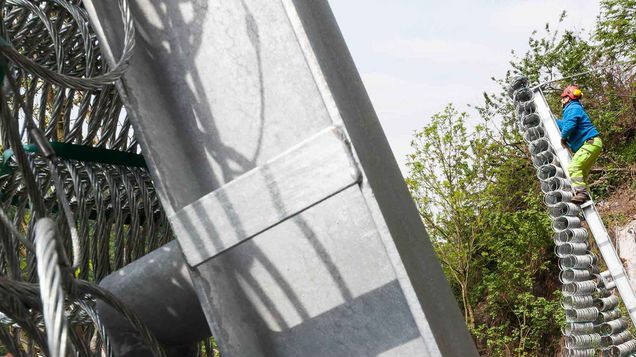 Spezialtiefbau, Steinschlagschutz, Urfahrwänd