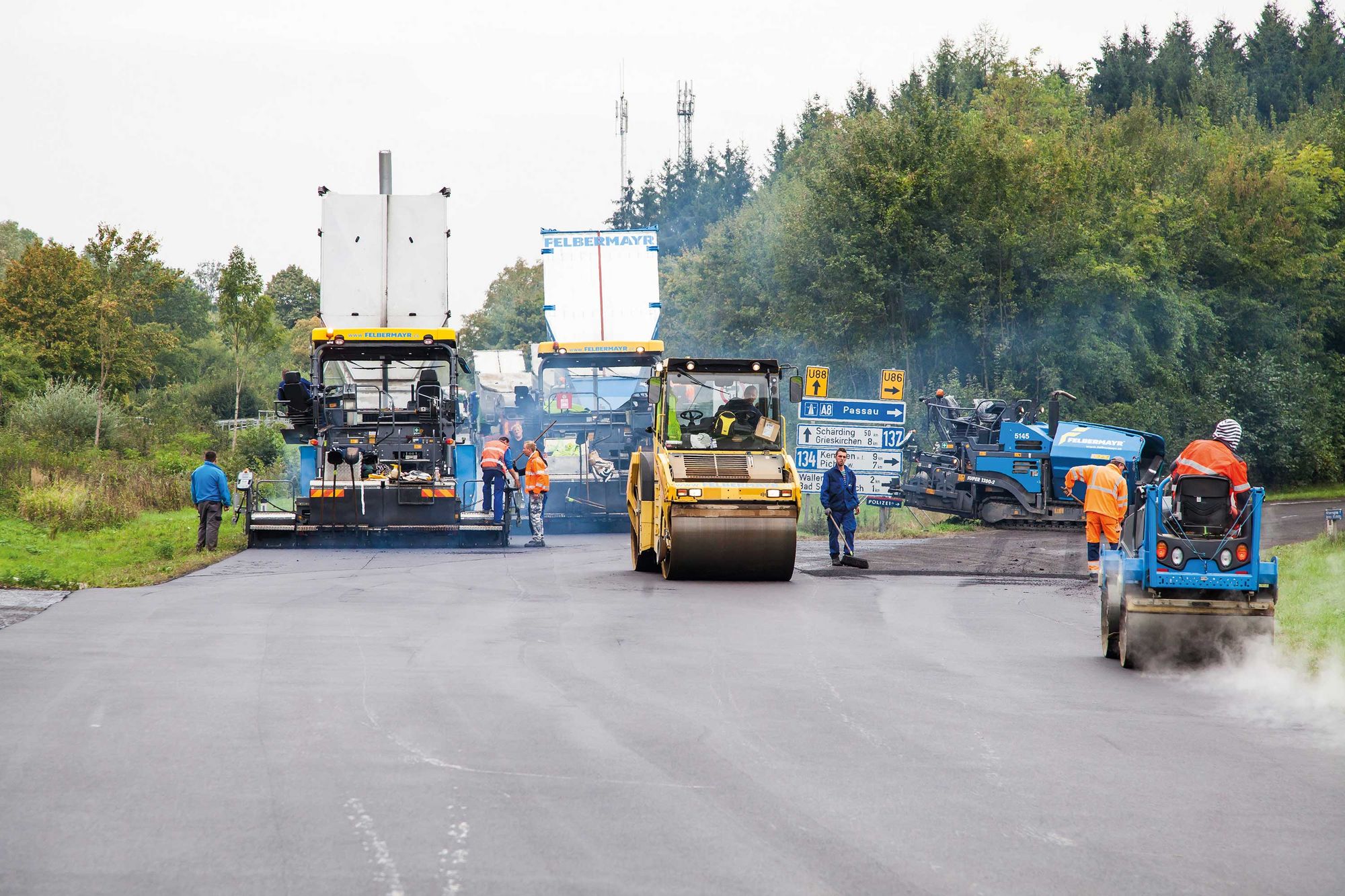 Vehicle Routes Construction Road and traffic route construction | FELBERMAYR