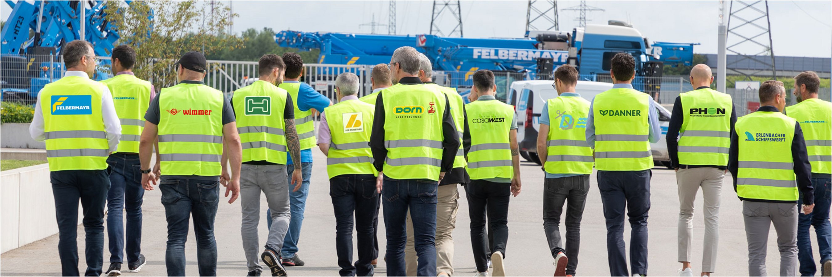 Mitarbeitende der Felbermayr Group