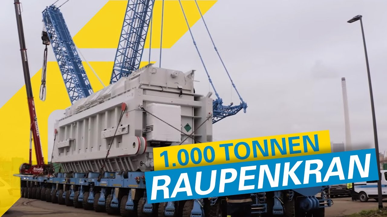 Premiere für neuen 1.000-Tonnen-Raupenkran von Felbermayr Slide
