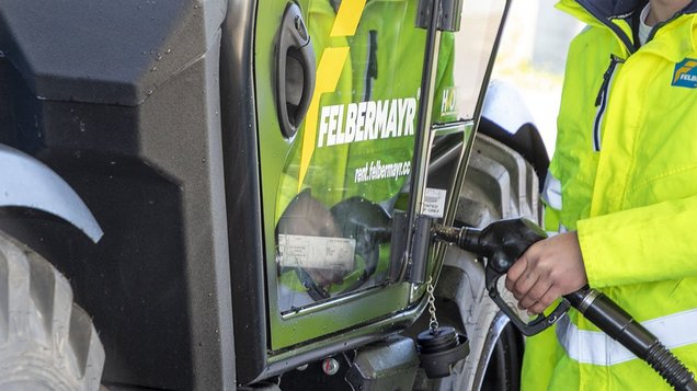 HVO, Treibstoff, Stapler, Firmenzentrale, Tankstelle