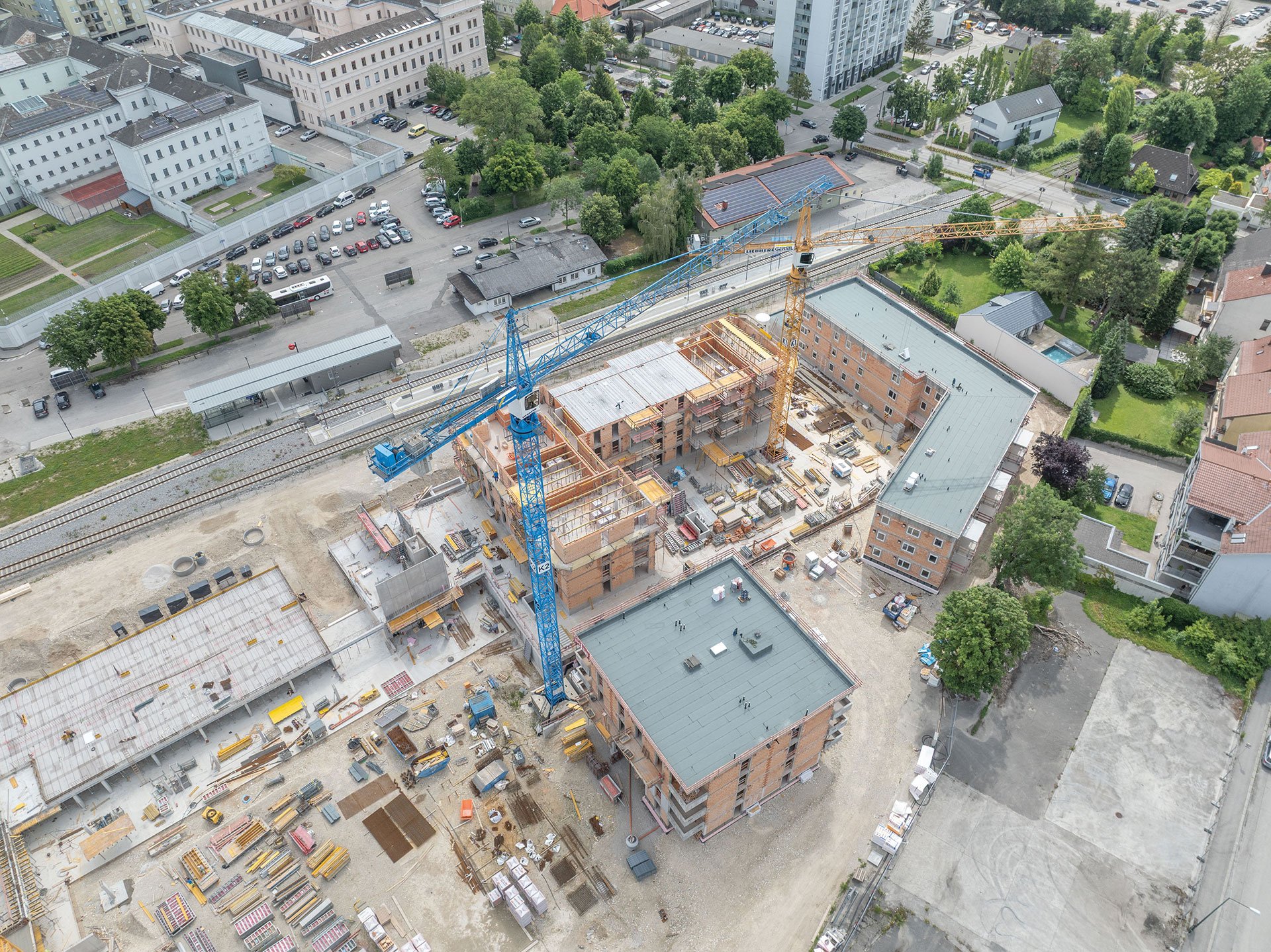Felbermayr realisiert 231 Wohnungen am Welser Lokalbahnhof Slider